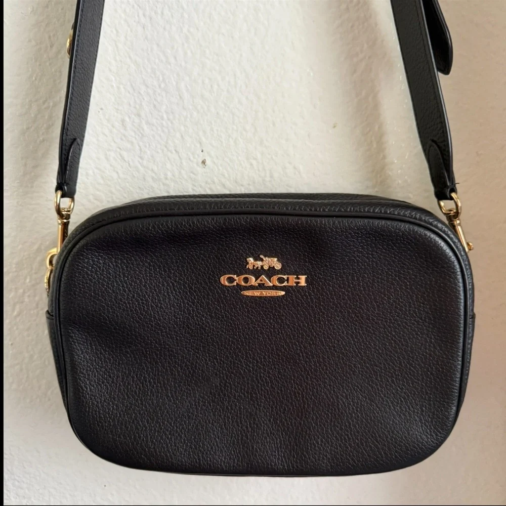 Jamie Leather Crossbody Camera Bag | Coach - Picture 1 of 16